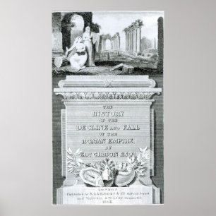 Die Geschichte des Niedergangs und des Untergangs  Poster