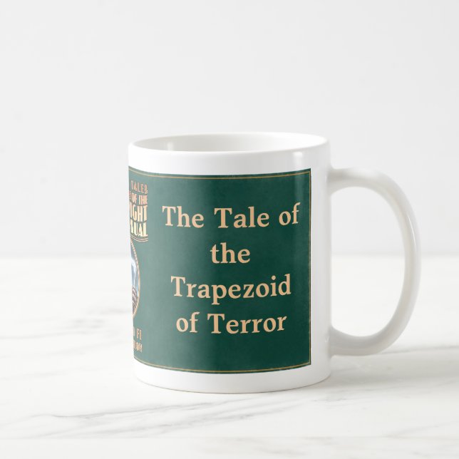 Die Geschichte des Paralleltrapezes des Terrors Tasse (Rechts)