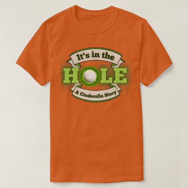Die Geschichte im Loch A T-Shirt (Design vorne)