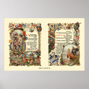 Die Geschichte König Artus Poster