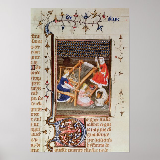 Die Geschichte von Gaia, von 'De Claris Mulieribus Poster (Vorne)