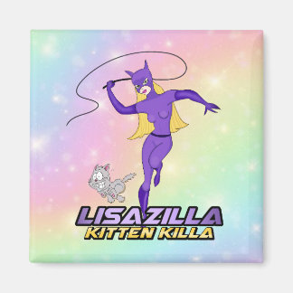 Die Geschichte von Lisazilla Kitten Killa Magnet