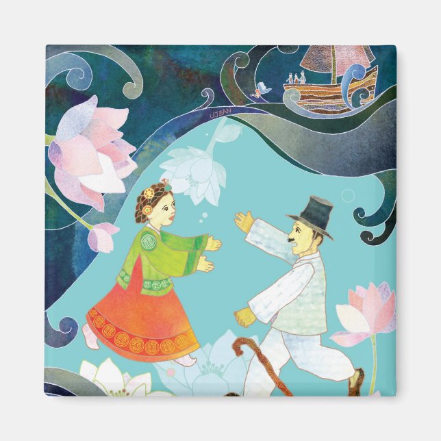 Die Geschichte von Shim Chung Magnet (Vorne)