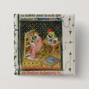 Die Geschichte von Thamyris, vom ` De Claris Button