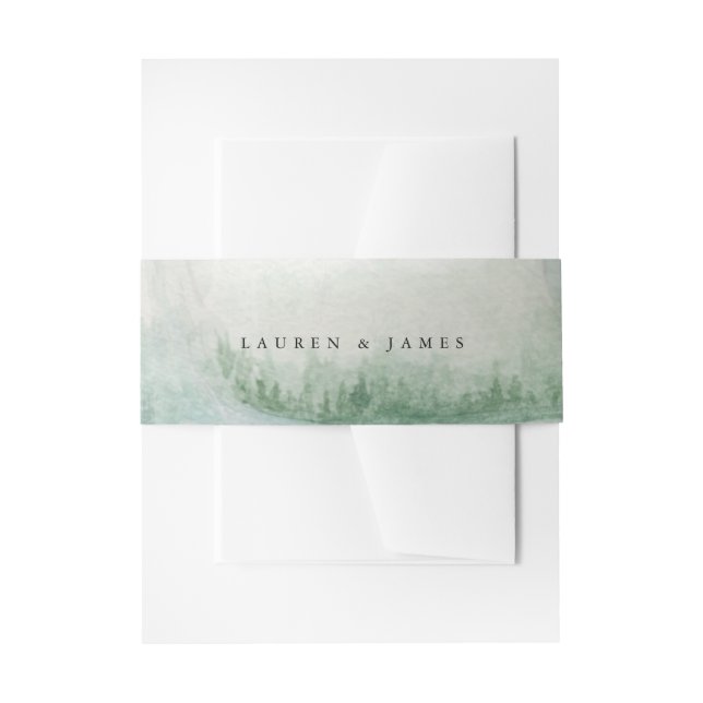 Die Geschichte von Uns Wrap Einladungsbanderole (Vorderseite Beispiel)