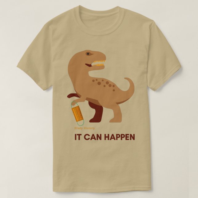 Die Geschichte wiederholt sich T-Shirt (Design vorne)