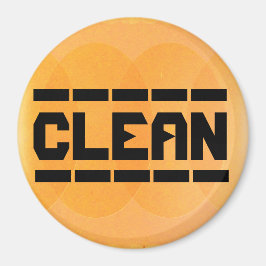 Die Geschirr sind sauber Magnet