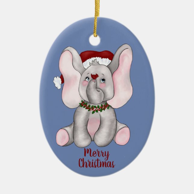 Die Geschöpfe alles Gottes Keramik Ornament (Vorne)