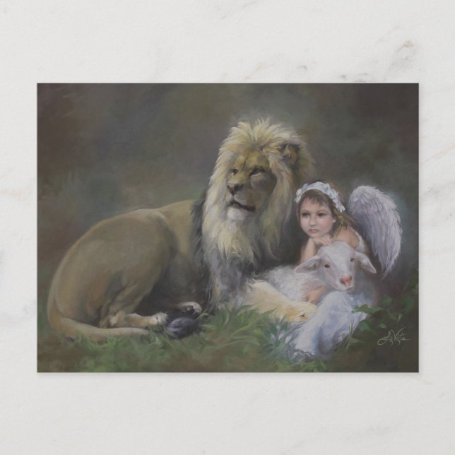 Die gesegnete Drei-Tage-Postkarte Feiertagspostkarte (Vorderseite)