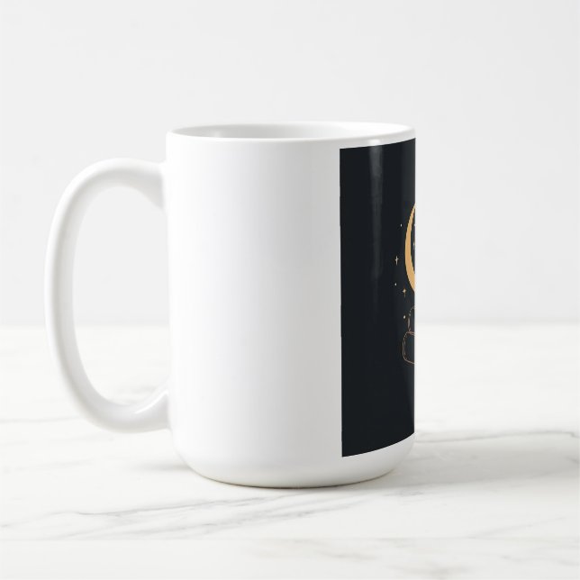 Die Gesellschaft der Mitternachtsleser Kaffeetasse (Links)