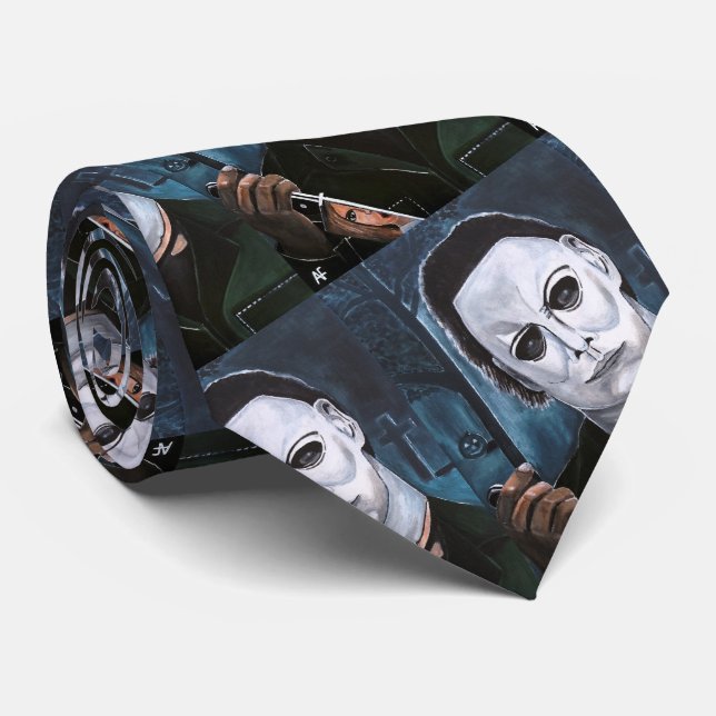 Die Gestaltmalerei von Alfred Fox Krawatte (Gerollt)