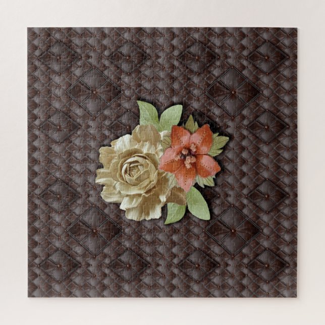 Die Gestaltung der 3D Lederakademie Puzzle (Vertikal)