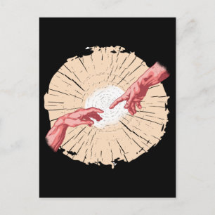 Die Gestaltung der italienischen Kunstmalerei von  Postkarte