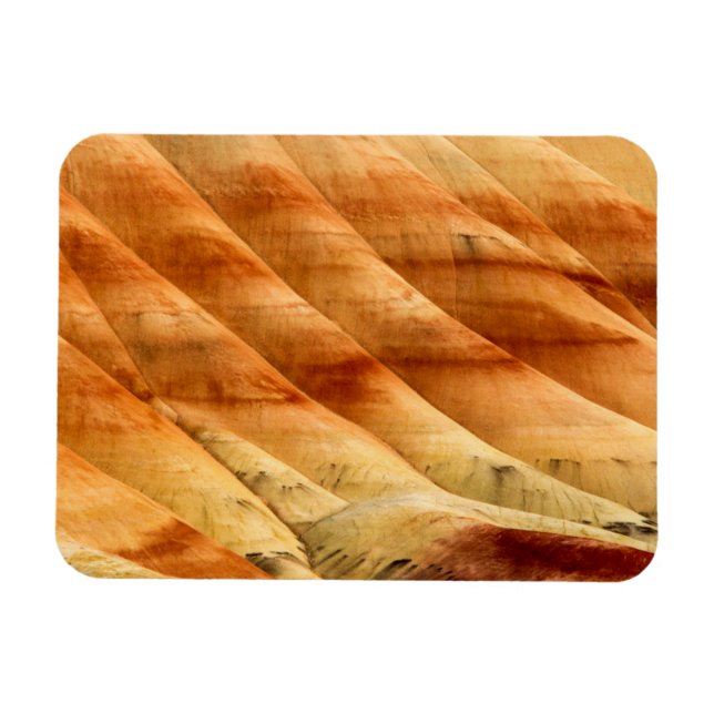 Die gestrichenen Hügel in den John Day Fossil Bett Magnet (Horizontal)