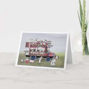 Die getapfte Omnibus-Karte der Dalmierung Karte