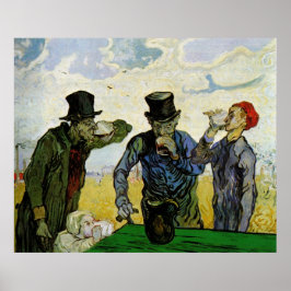 Die Getränke von Vincent van Gogh Poster