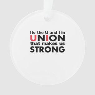 Die Gewerkschaft der Arbeit, die uns zu einer star Ornament