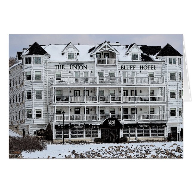 Die Gewerkschafts-Täuschung - York-Strand, Maine (Vorderseite (Horizontal))