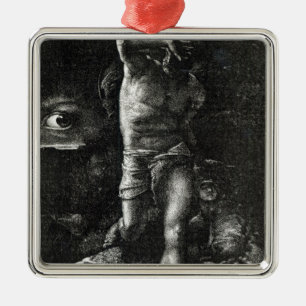 Die Gewissenhaftigkeit oder, das Auge, das Kain Ornament Aus Metall