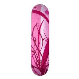 Die Gewohnheit des Hawaiianer befleckten Skateboard