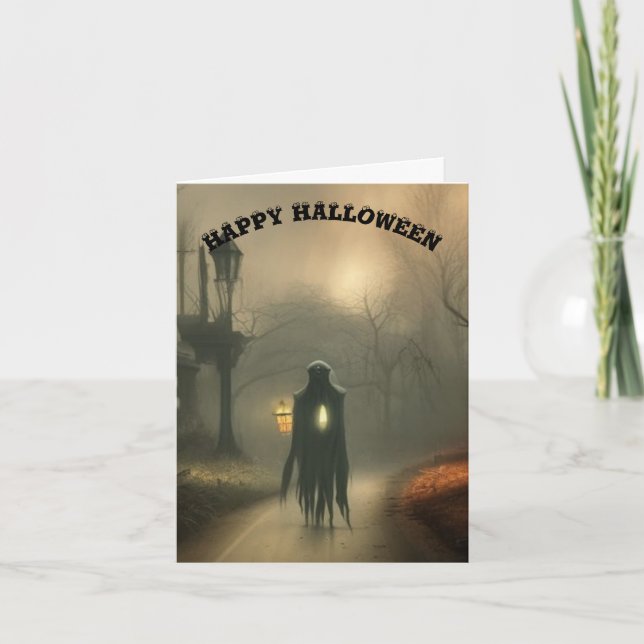 die ghoul halloween card karte (Vorderseite)