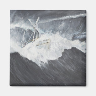 Die gigantische Welle Magnet