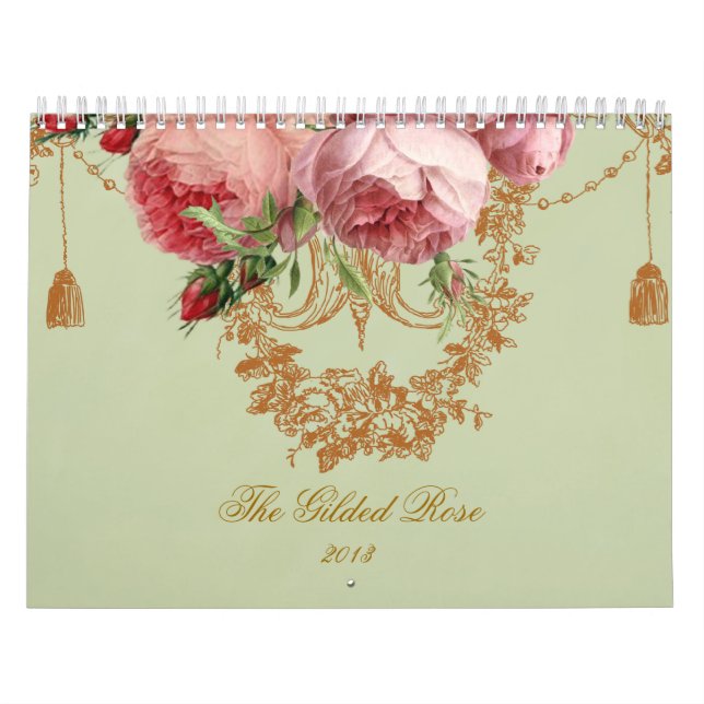 Die Gilded Rose Kalender (Titelbild)