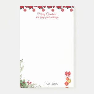 Die giMerry Weihnachten und genießen Sie Ihren Url Post-it Klebezettel