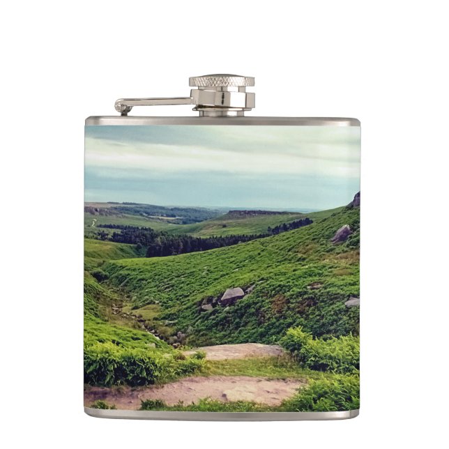 Die Gipfel Flachmann (Vorderseite)