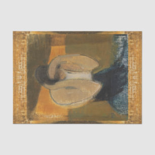 Die Gipsie, Helene Schjerfbeck, Decoupage Seidenpapier