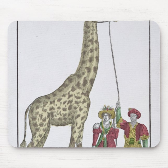 Die Giraffe dargestellt dem König Mousepad (Vorne)