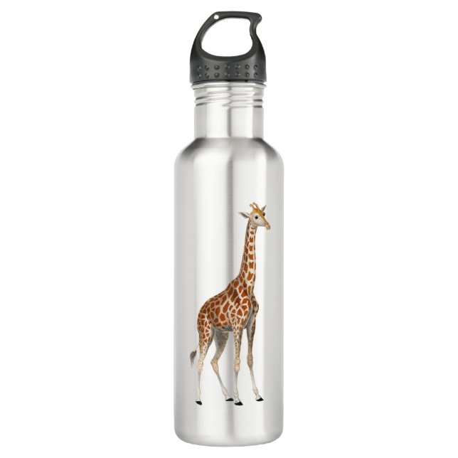 Die Giraffe Edelstahlflasche (Vorderseite)