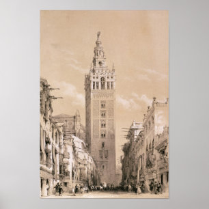 Die Giralda, Sevilla Poster