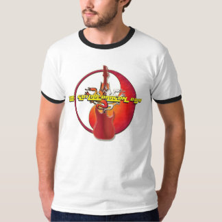 Die Gitarren-Drachedojo-Wecker-T - Shirt der
