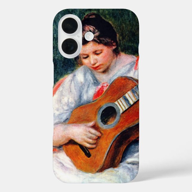 Die Gitarrist von Pierre Renoir Case-Mate iPhone Hülle (Rückseite)