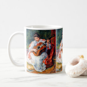 Die Gitarrist von Pierre Renoir Kaffeetasse