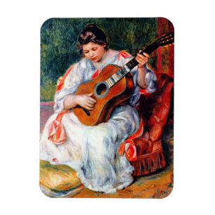 Die Gitarrist von Pierre Renoir Magnet