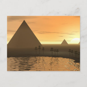 Die Giza Necropolis Postkarte