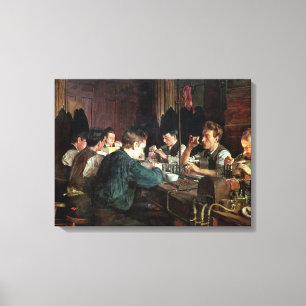 Die Glasgebläse, 1883 (Öl auf Leinwand) Leinwanddruck