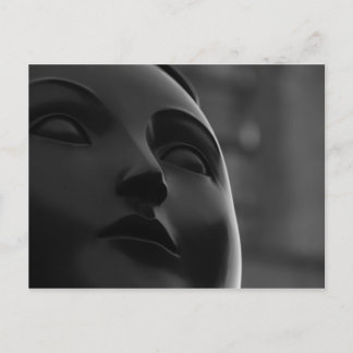 die Glätte ihrer Botero-Statue Postkarte