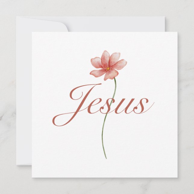 Die Glaubensbibel des Vaters ist sicher in der Han Einladung (Rückseite)