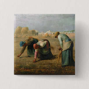 Die Gleaners, 1857 Button