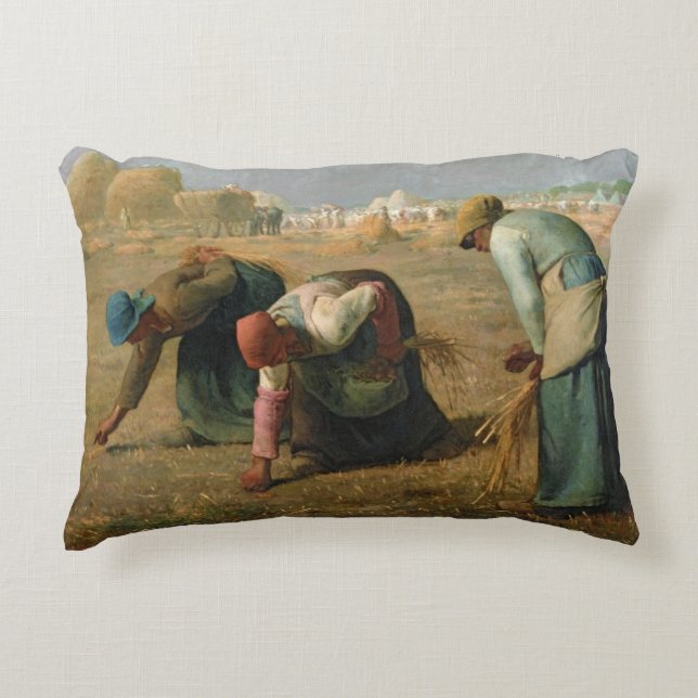 Die Gleaners, 1857 Zierkissen (Vorderseite)