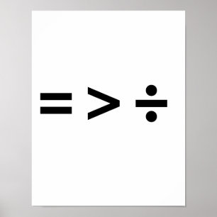 DIE GLEICHHEIT IST GRÖSSER ALS DI POSTER