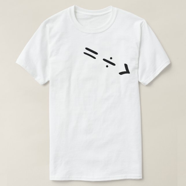 Die Gleichheit ist größer als die Division Human R T-Shirt (Design vorne)