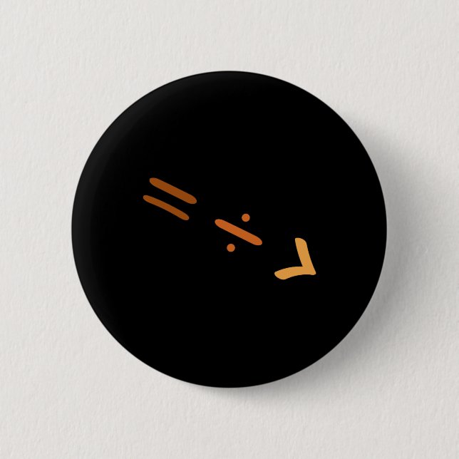 Die Gleichheit ist größer als die Spaltung der sch Button (Vorderseite)