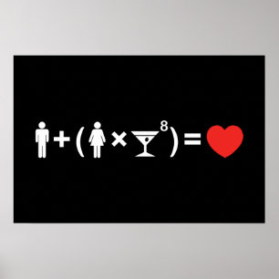 Die Gleichung der Liebe für Frauen Poster
