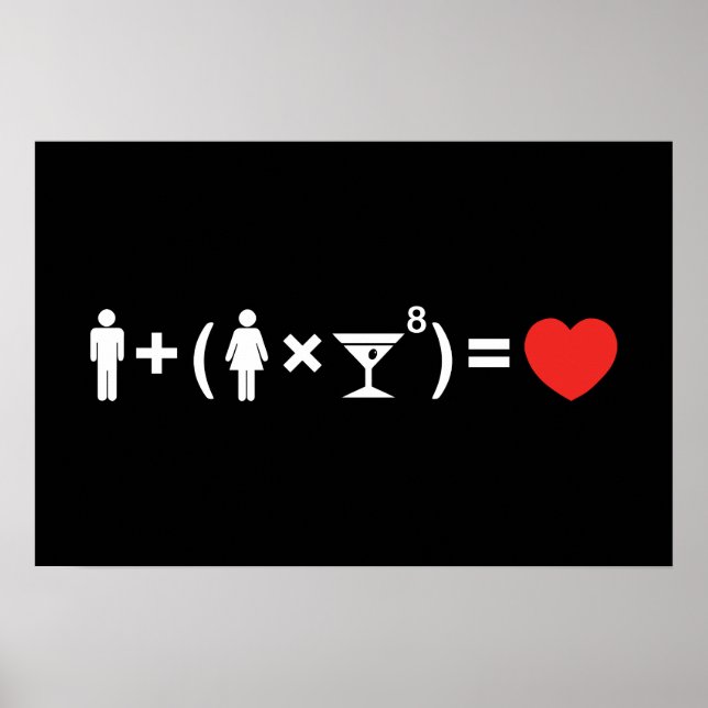 Die Gleichung der Liebe für Frauen Poster (Vorne)