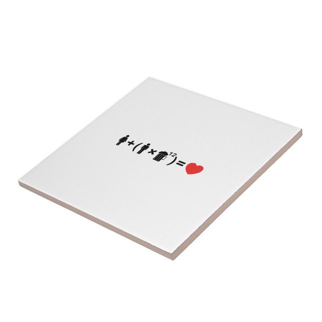 Die Gleichung der Liebe für Männer Fliese (Seite)