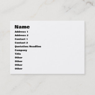 Die Gleichung der Liebe für Männer Visitenkarte